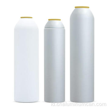 Aerosol Bottle Bullet Bentuk Aluminium Aerosol Cans